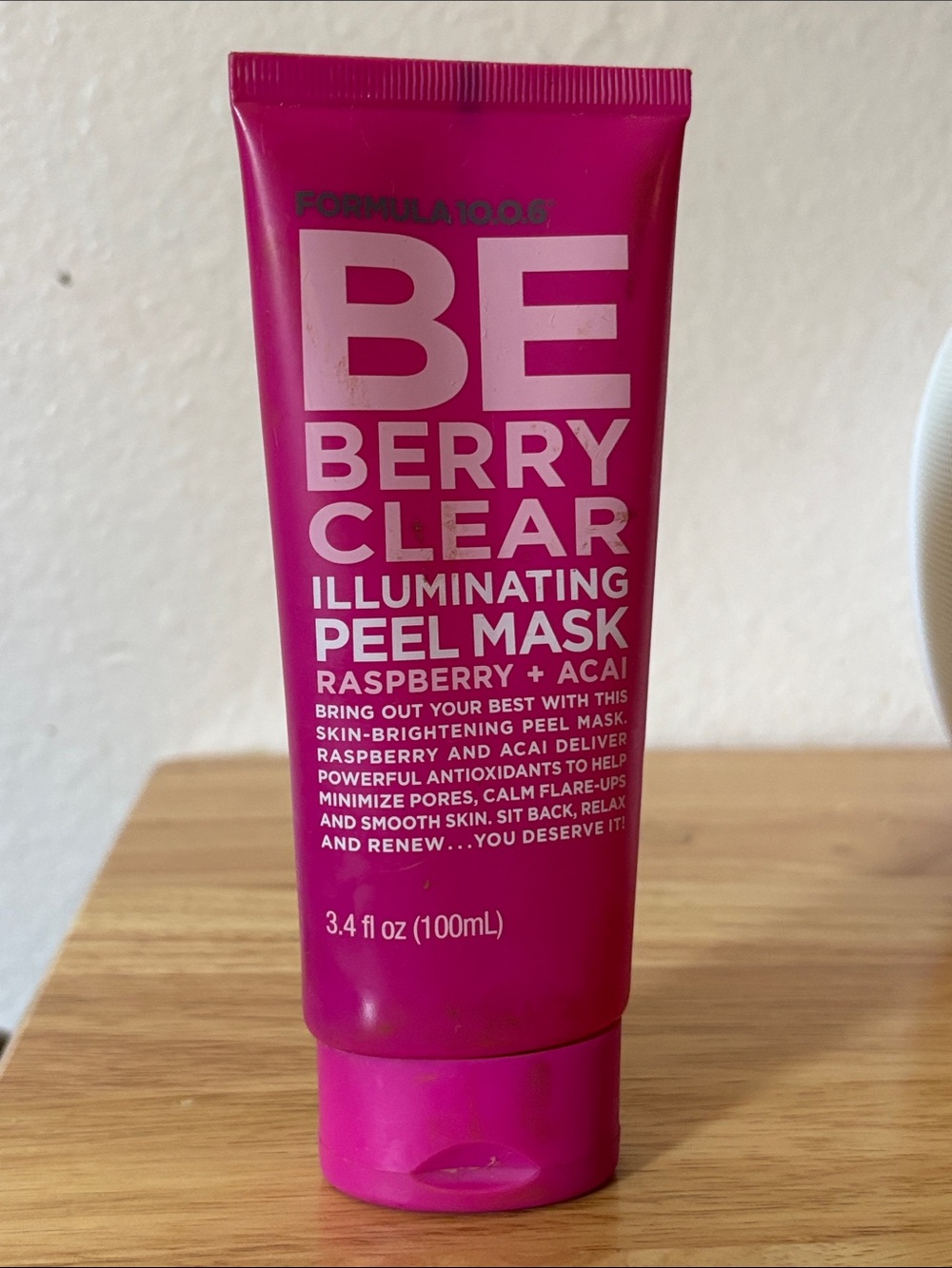 Be Berry Clear Illuminating Peel Mask - Raspberry + Acai